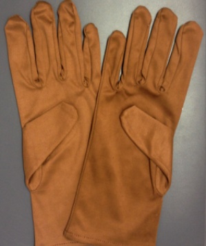 Коричневые перчатки из микрофибры для салонов оптики, цена, купить в Москве оптом