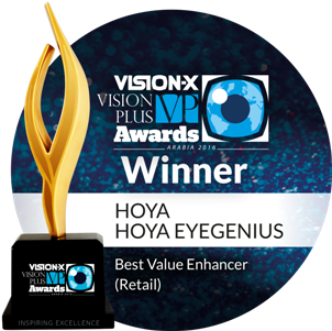 Hoya EyeGenius завоевал престижную награду «Vision-XVisionPlus»