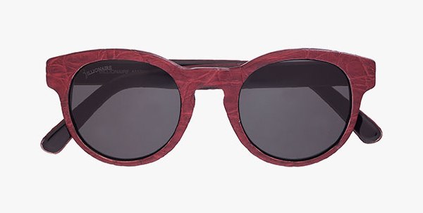 Солнцезащитные очки Billionaire цена 1000 евро, кожа