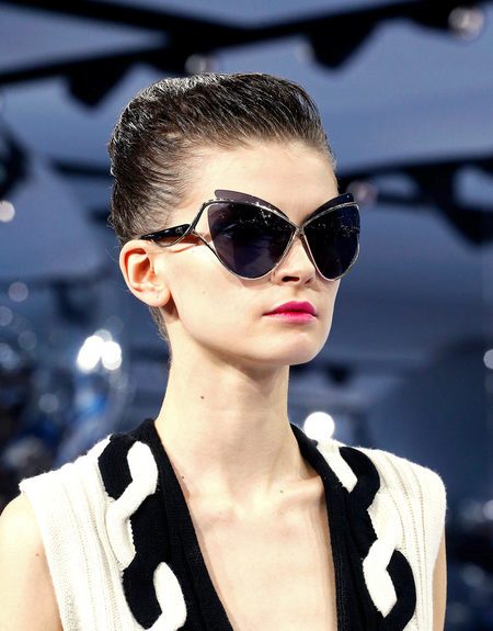 Солнцезащитные очки Christian Dior, бабочка
